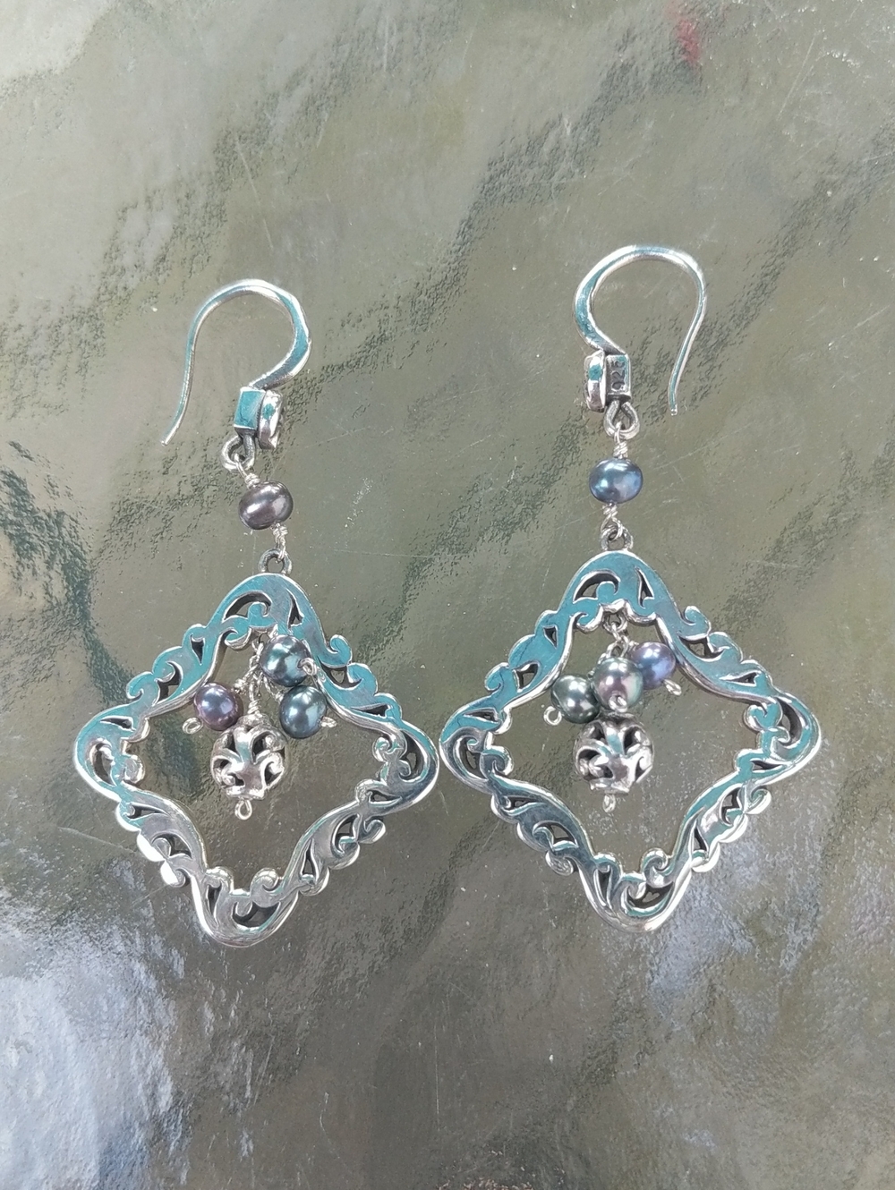 Lois Hill Sterling Silver Earrings